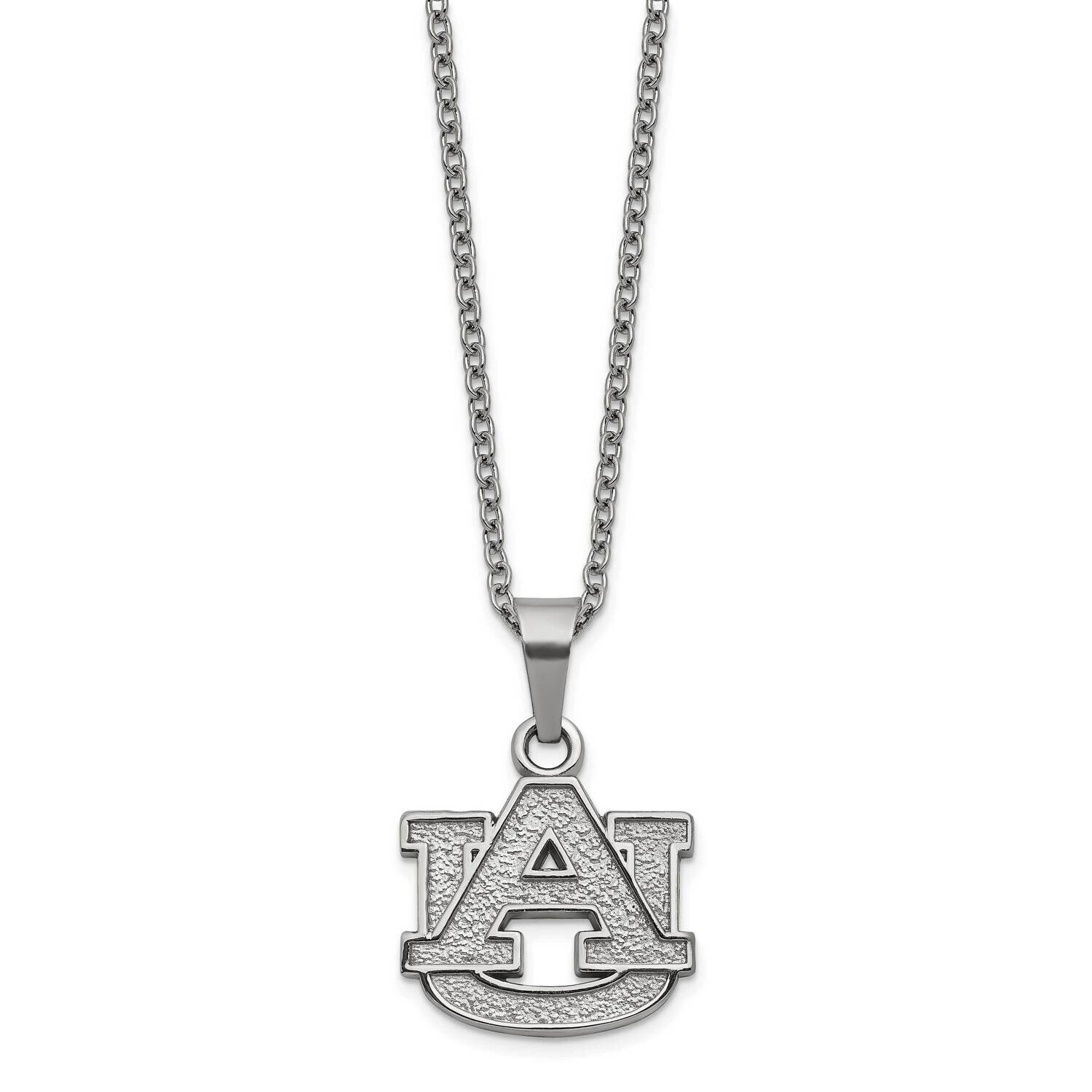 Auburn University Pendant &amp; Chain with 2 inch Extender Neckl Stainless Steel ST516AU, MPN: ST516AU,…