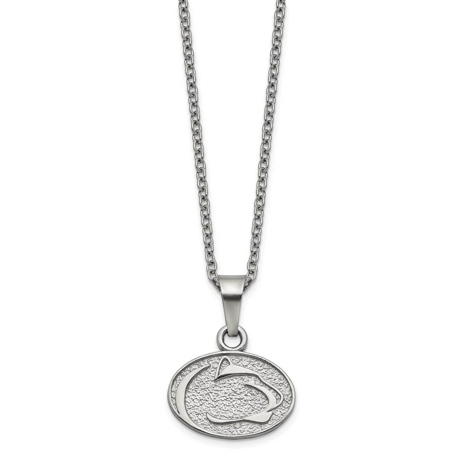 The Pennsylvania State U Pendant &amp; Chain with 2 In Ext Stainless Steel ST516PSU, MPN: ST516PSU, 634…