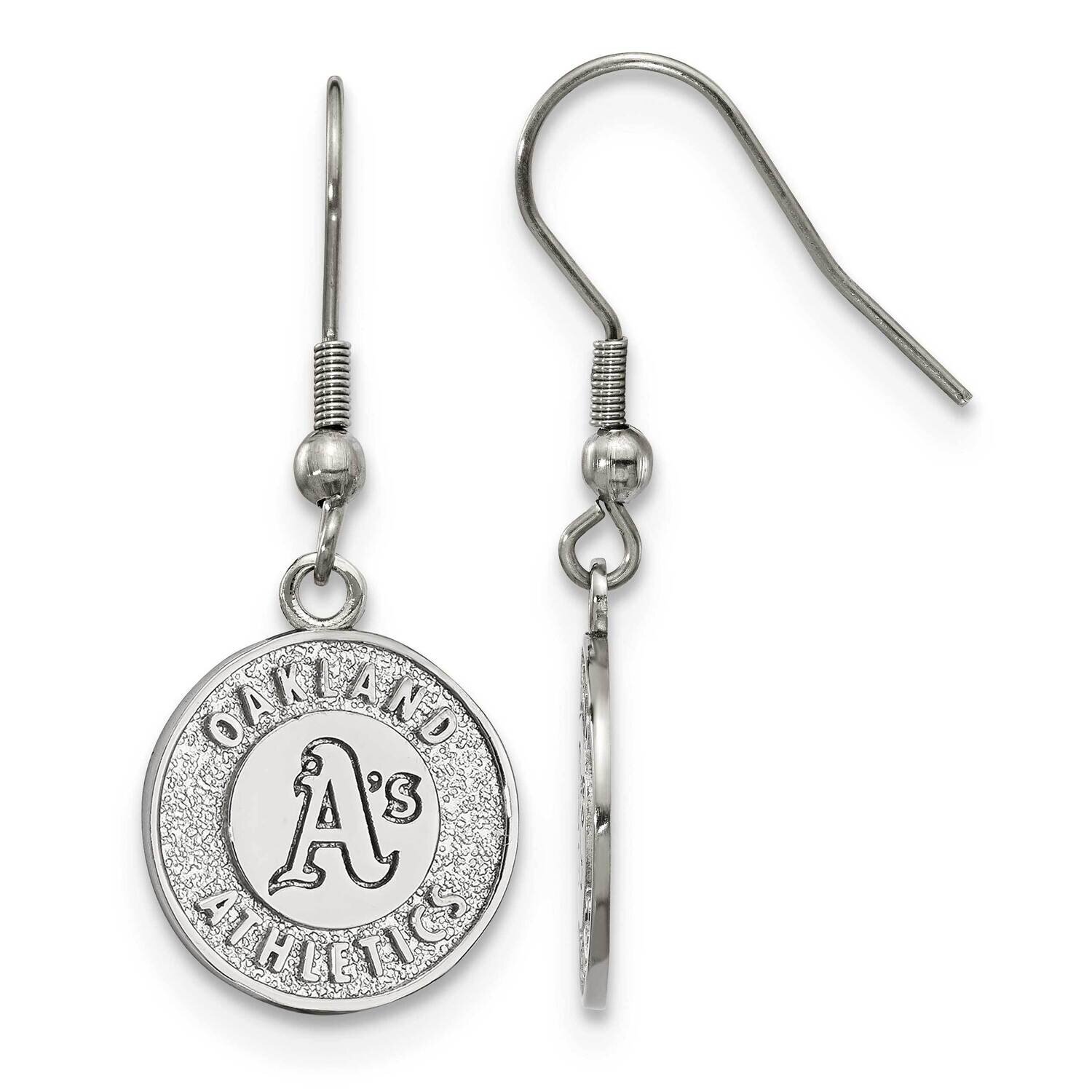 MLB Oakland Athletics Dangle Earrings Stainless Steel ST517ATH