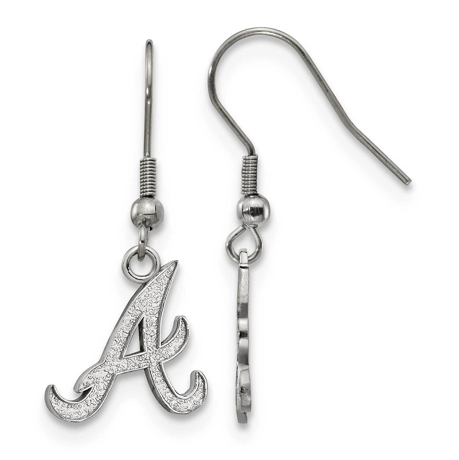 MLB Atlanta Braves Dangle Earrings Stainless Steel ST517BRA, MPN: ST517BRA, 191101222290