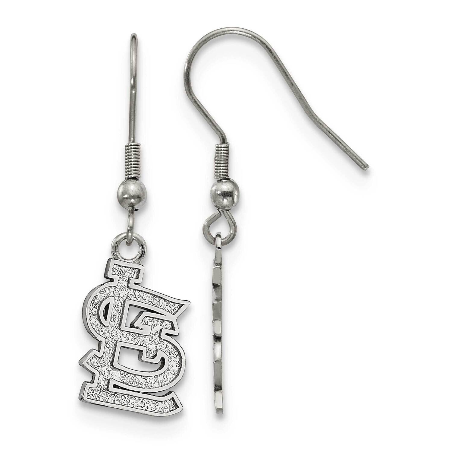 MLB St. Louis Cardinals Dangle Earrings Stainless Steel ST517CRD
