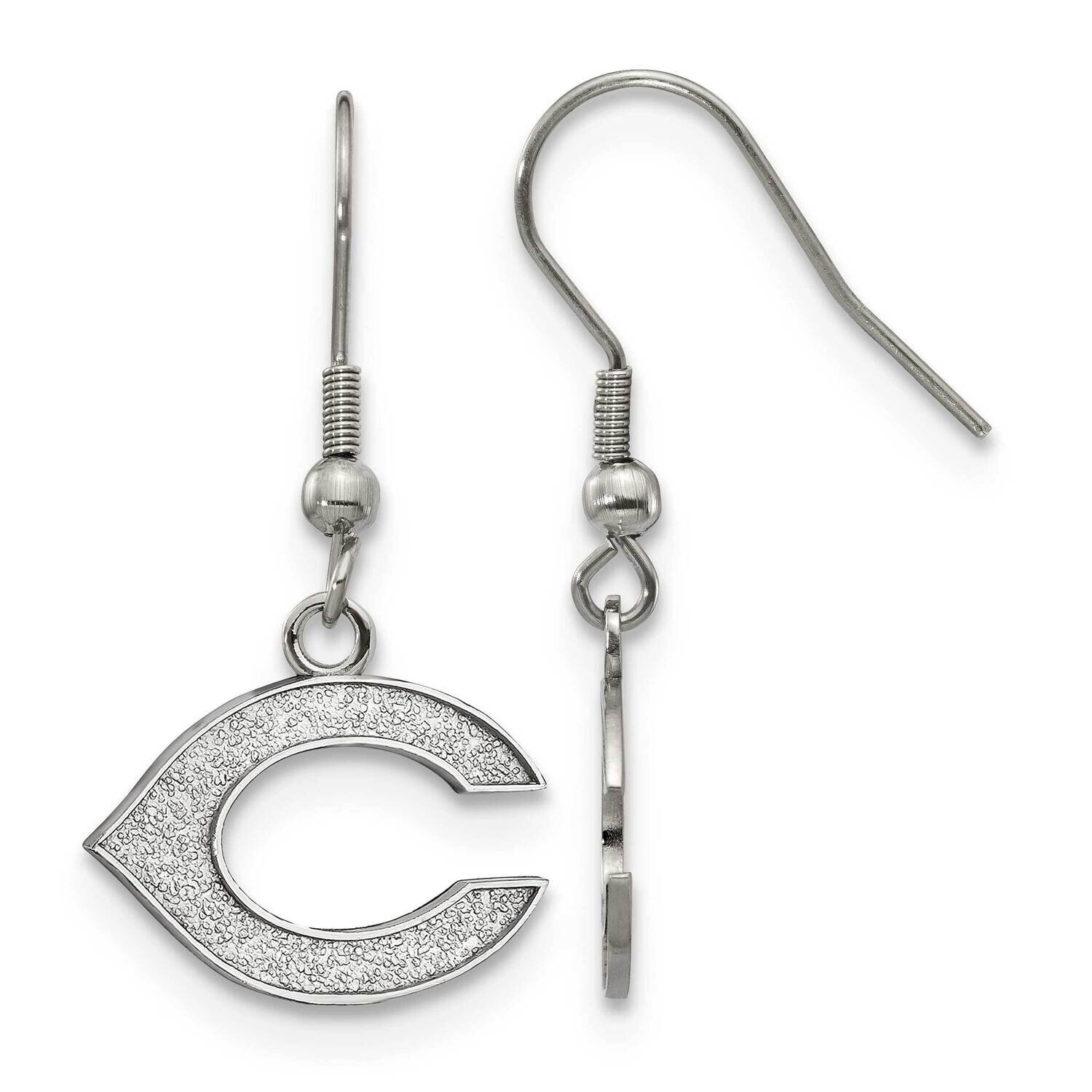 MLB Cincinnati Reds Dangle Earrings Stainless Steel ST517RDS, MPN: ST517RDS, 191101222474