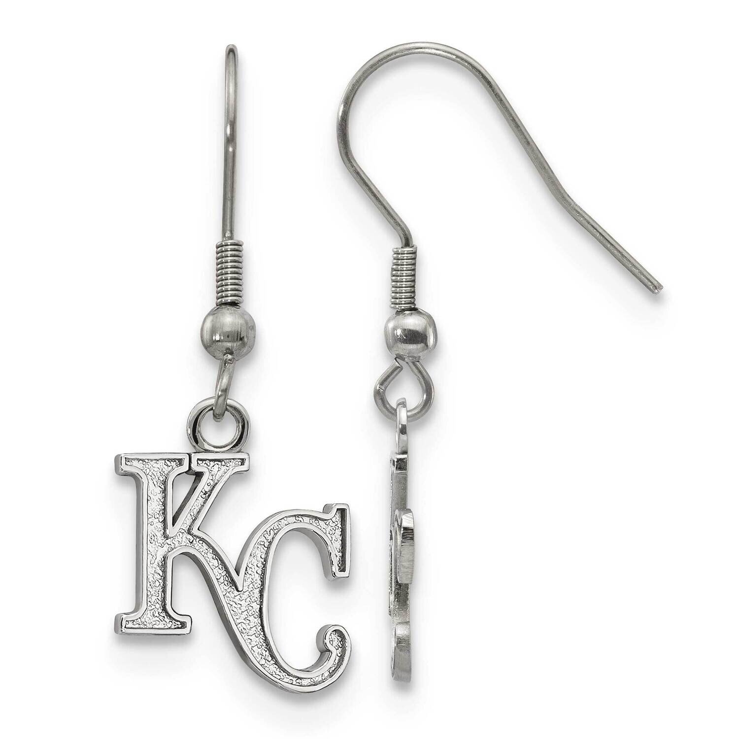 MLB Kansas City Royals Dangle Earrings Stainless Steel ST517ROY, MPN: ST517ROY, 191101222498