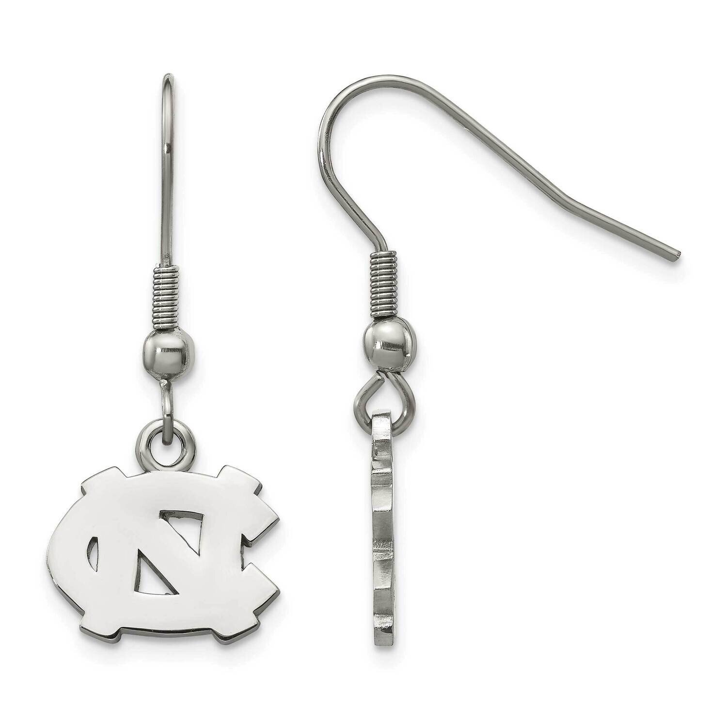 University of North Carolina Dangle Earrings Stainless Steel ST517UNC, MPN: ST517UNC, 634401015402