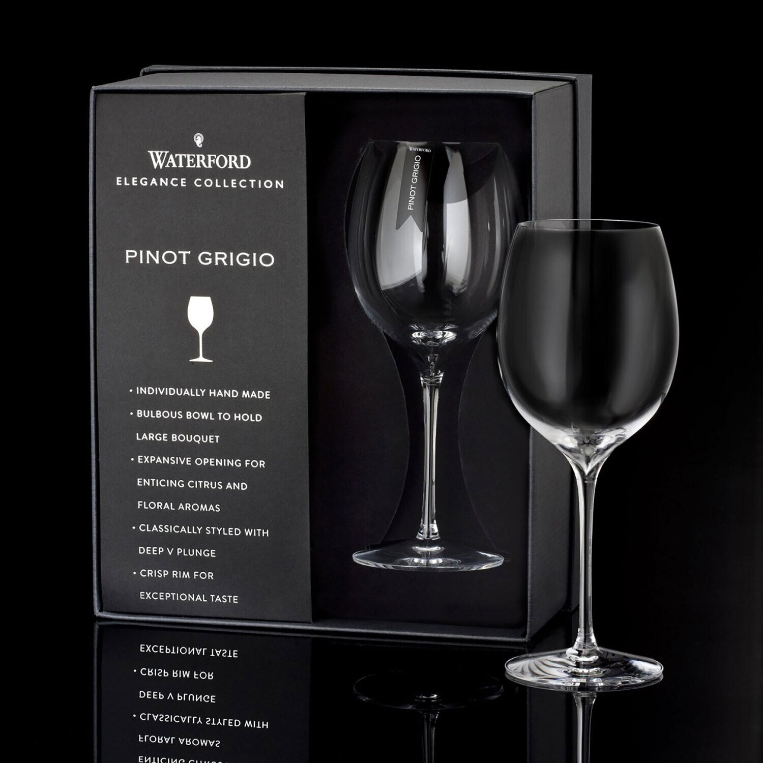 Waterford Elegance Pinot Grigio Wine 17.2 Oz Set of 2 40001098