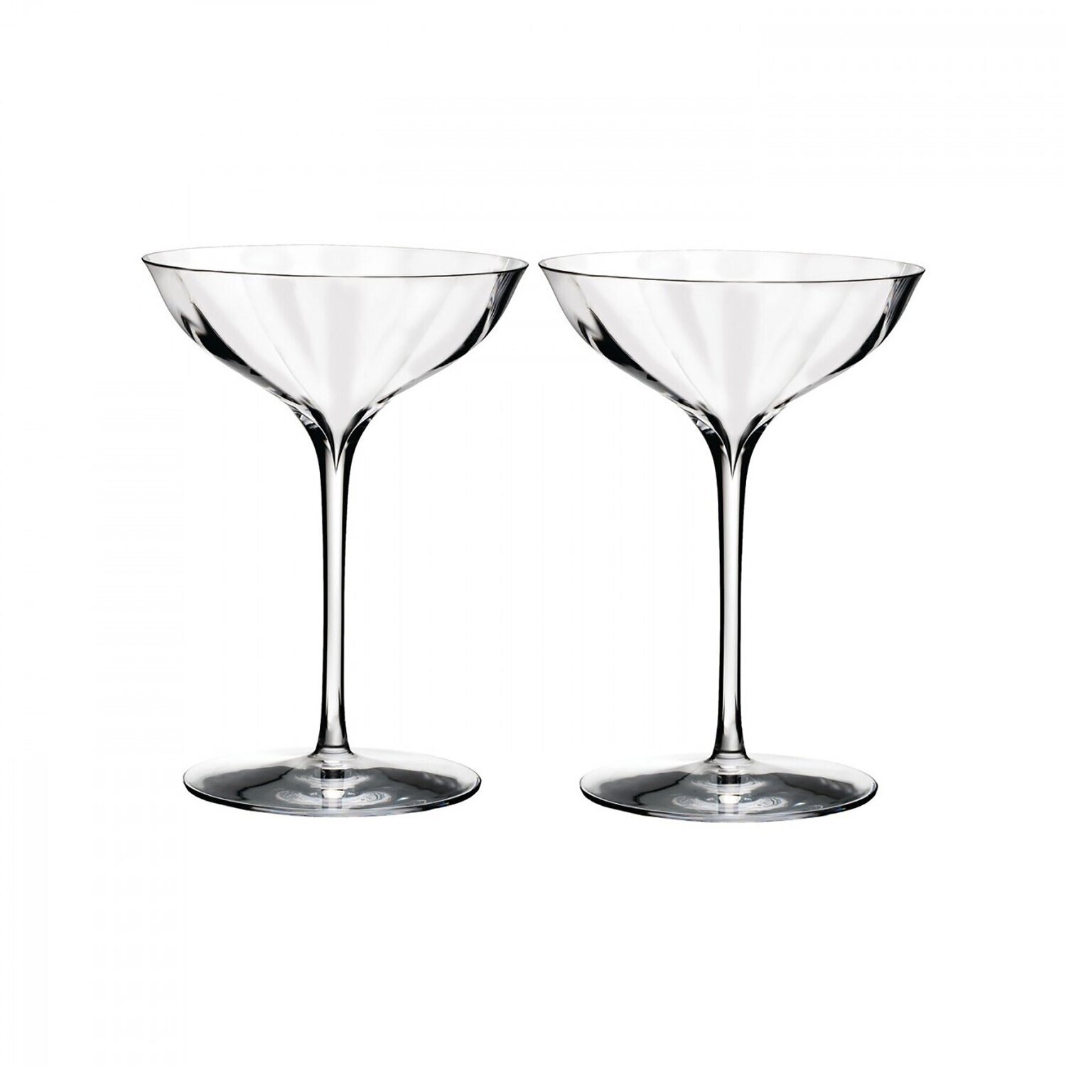 Waterford Elegance Optic Belle Coupe 6.7 Oz Set of 2 40027219