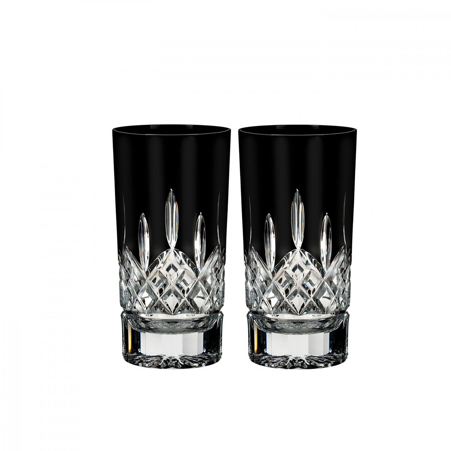 Waterford Lismore Black Hiball 12 Oz Set of 2 40021872, MPN: 40021872, 701587301350
