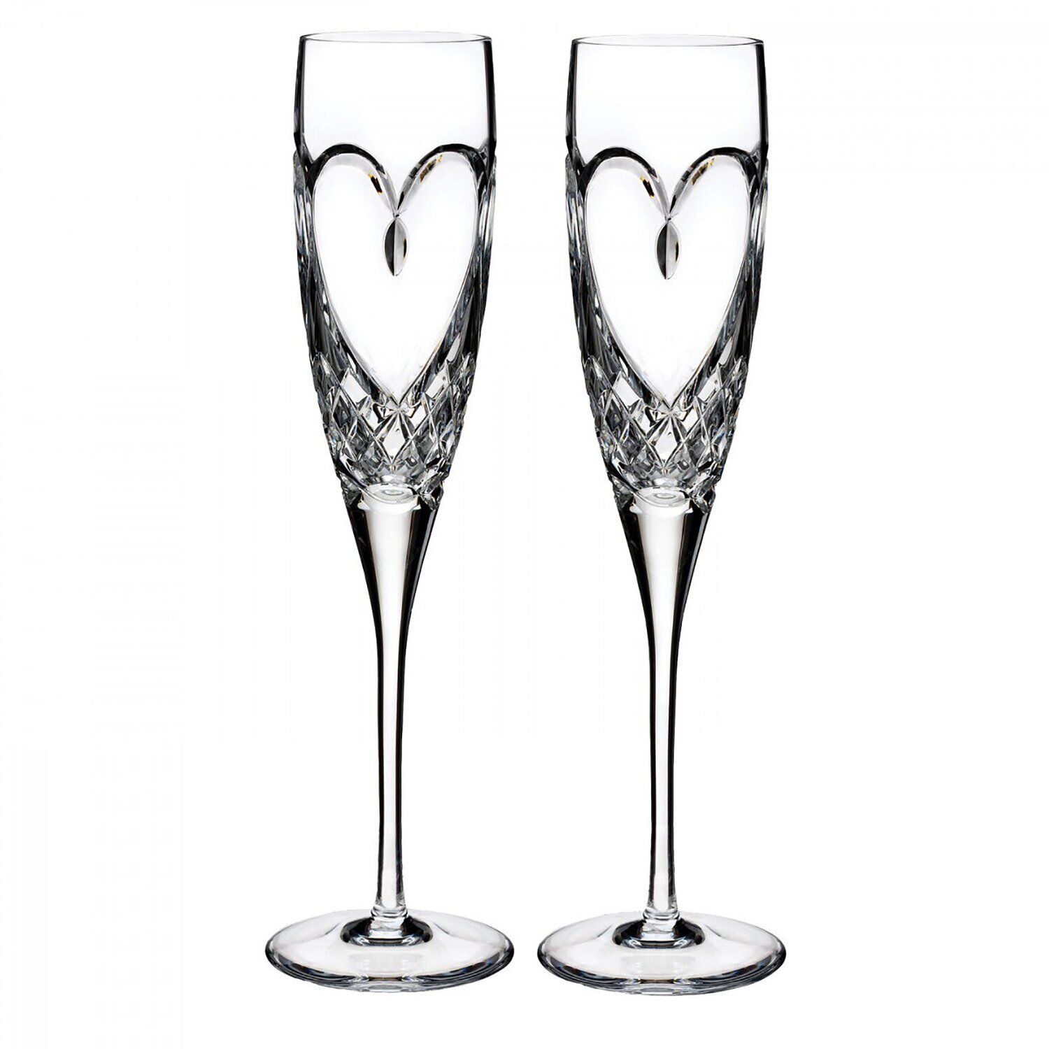 Waterford Waterford Love True Love Champagne Flute Pair 40003417
