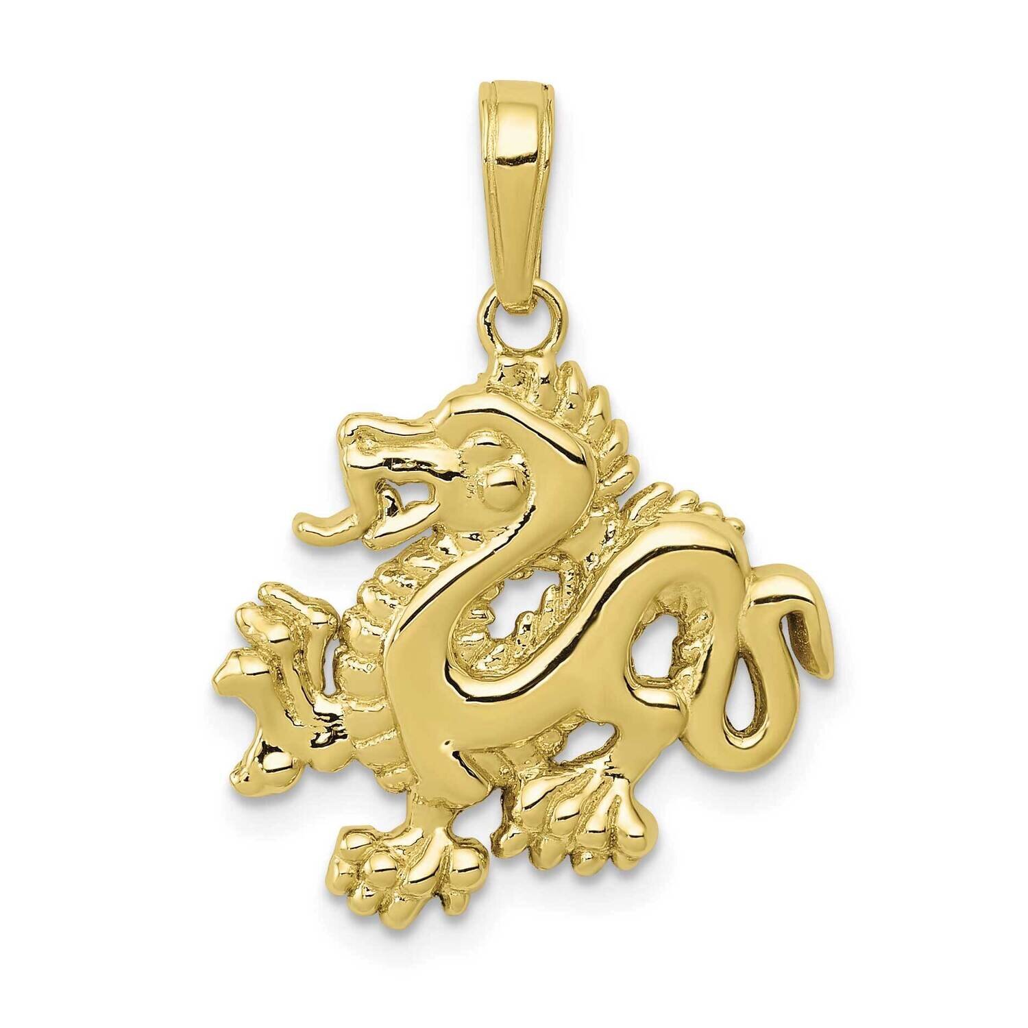 Dragon Pendant 10k Gold 10C2379