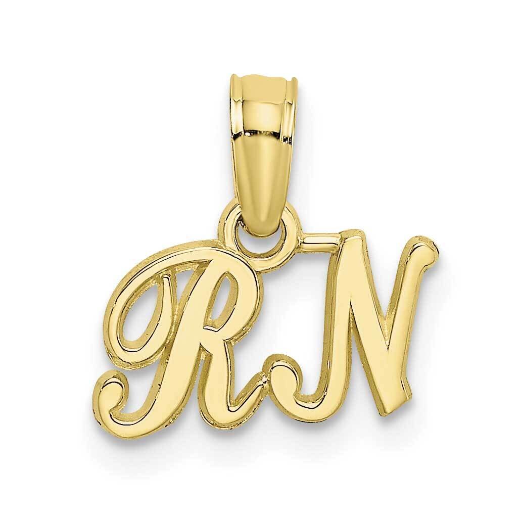 Rn Pendant 10k Gold 10C3110, MPN: 10C3110,