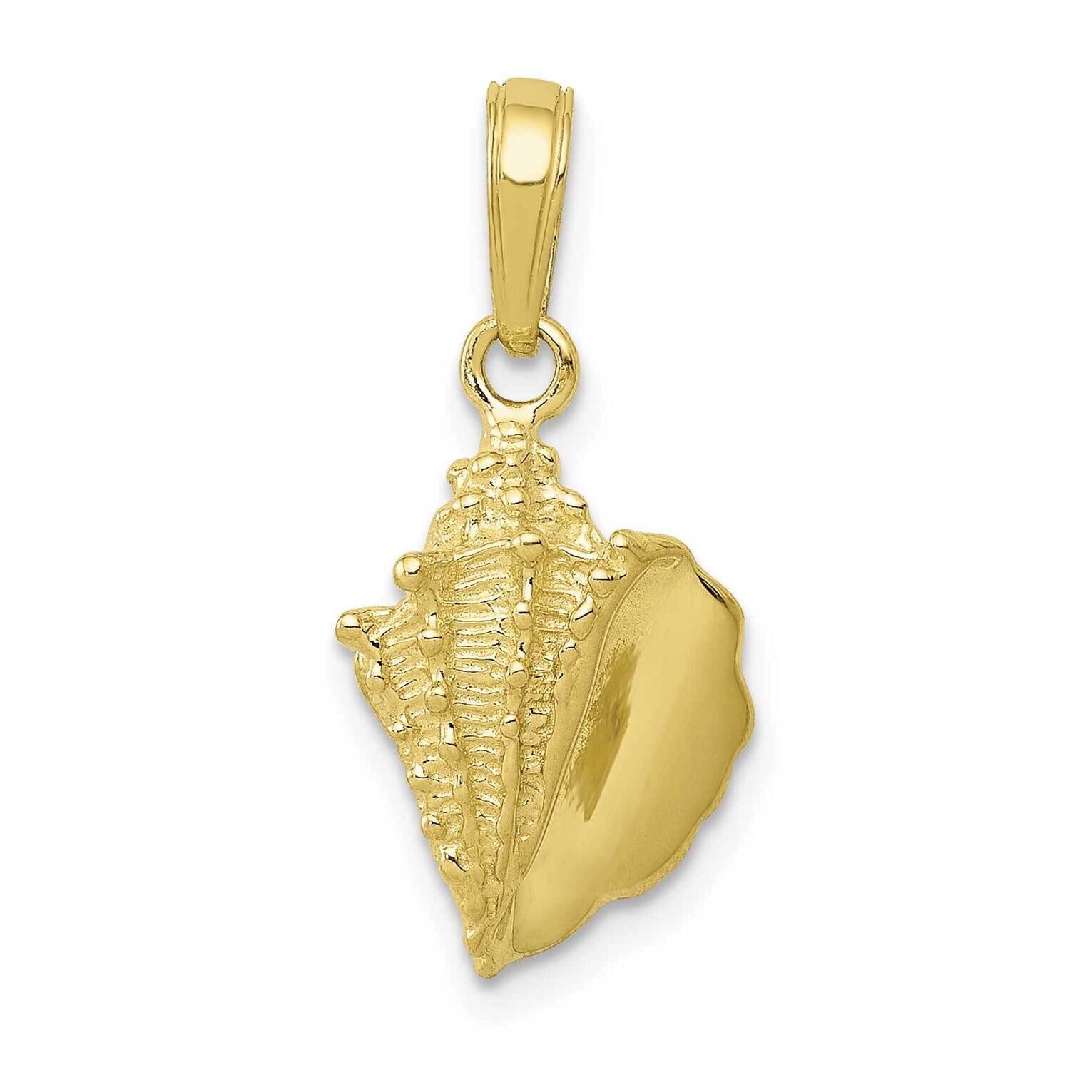 Conch Shell Pendant 10k Gold 10C3369, MPN: 10C3369,