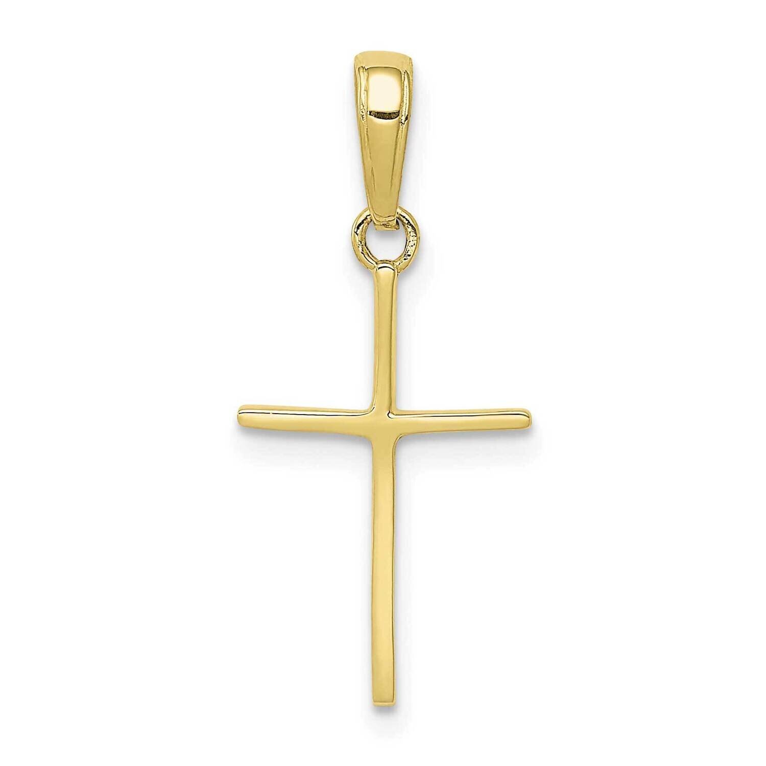 Cross Pendant 10k Gold Polished 10C3782, MPN: 10C3782,