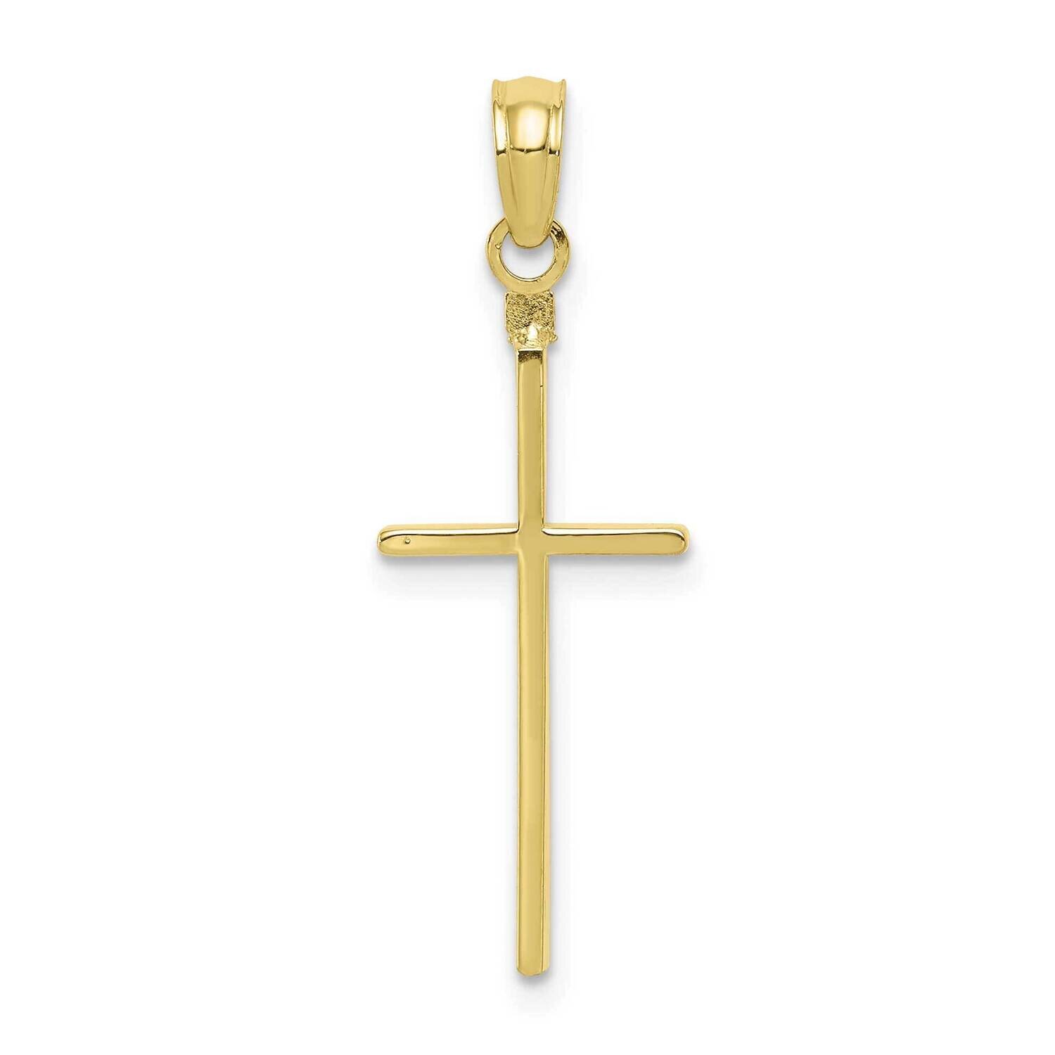 Cross Pendant 10k Gold Polished 10C3783, MPN: 10C3783,