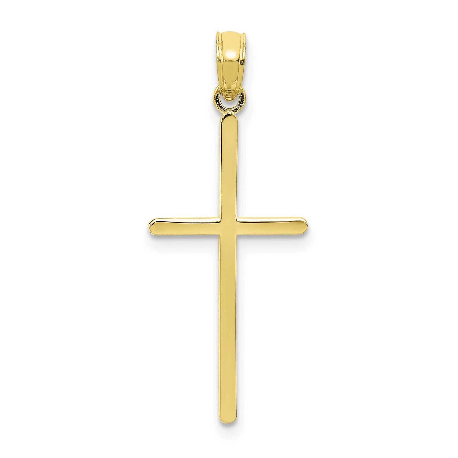 Cross Pendant 10k Gold Polished 10C3784, MPN: 10C3784,