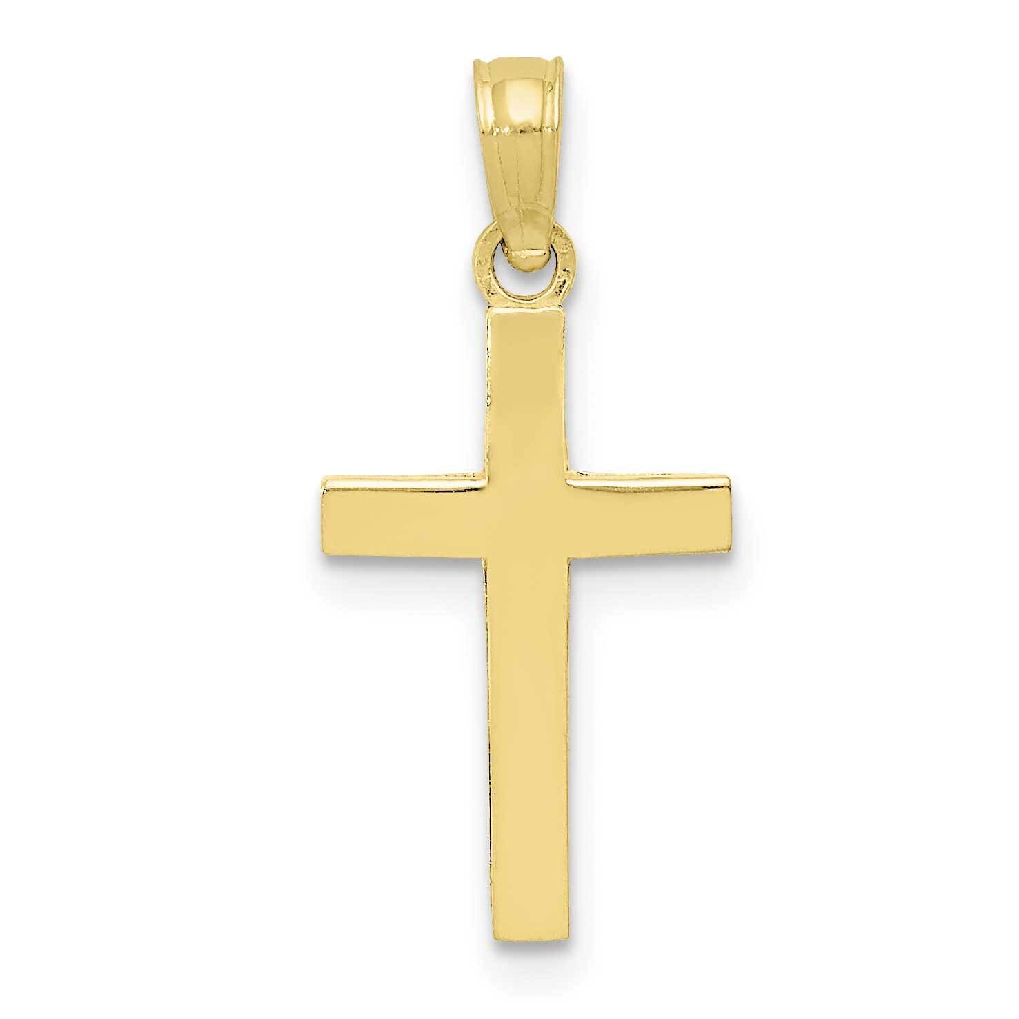Cross Pendant 10k Gold Polished 10C3785, MPN: 10C3785, 63721816275