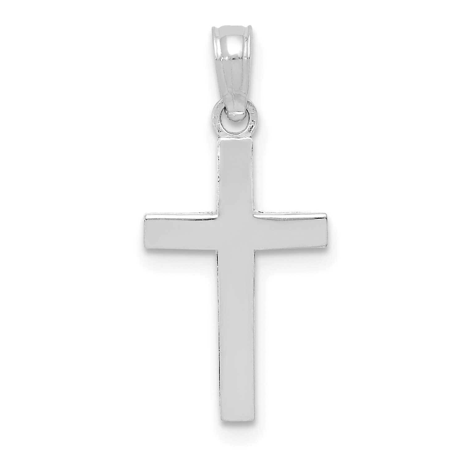 Cross Pendant 10k White Gold Polished 10C3785W, MPN: 10C3785W,