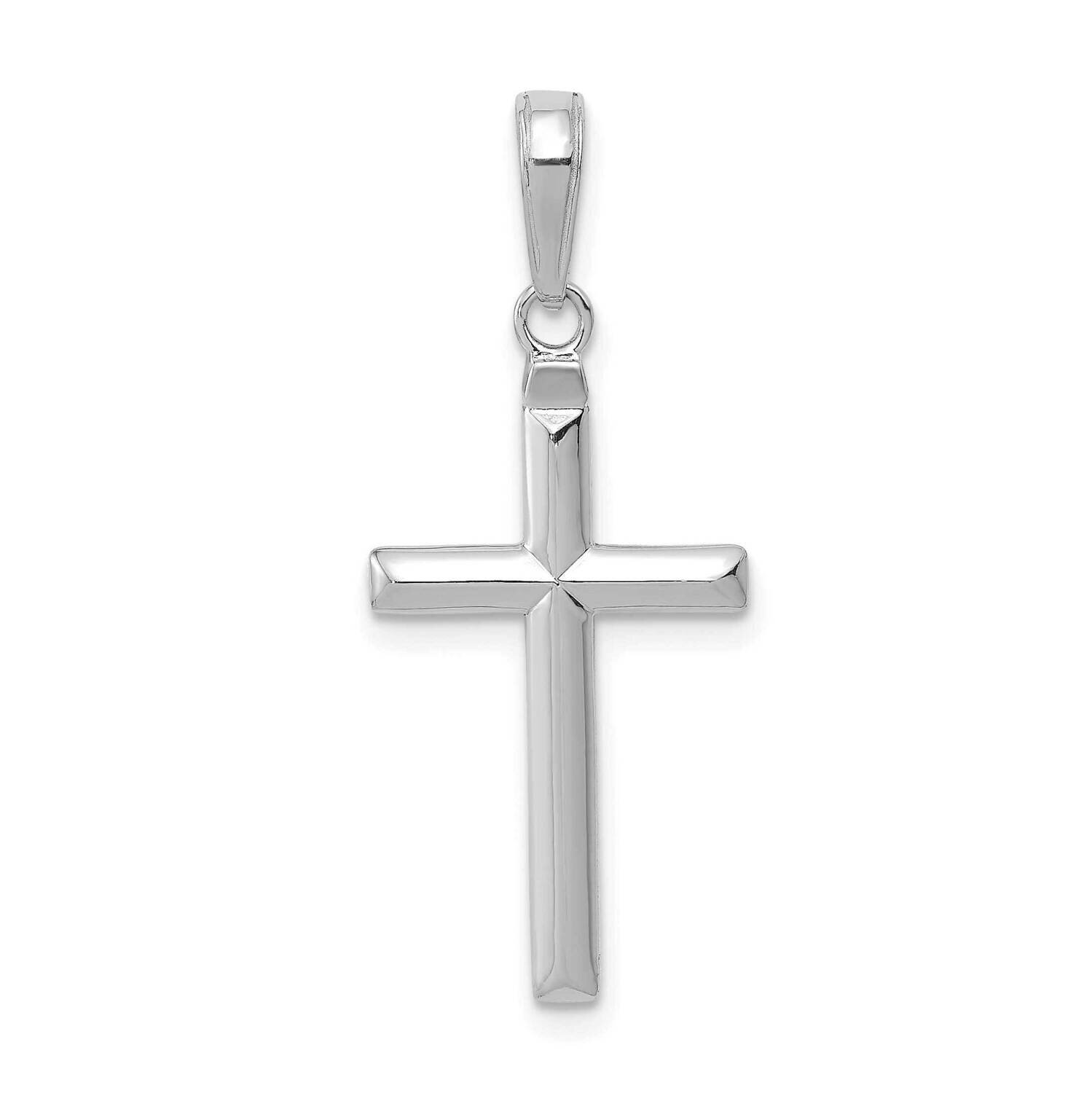 Reversible Latin Cross Pendant 10k White Gold 10C3865W, MPN: 10C3865W,