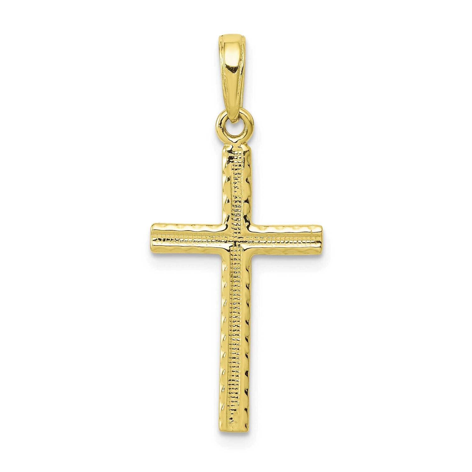 Latin Cross Pendant 10k Gold 10C3866
