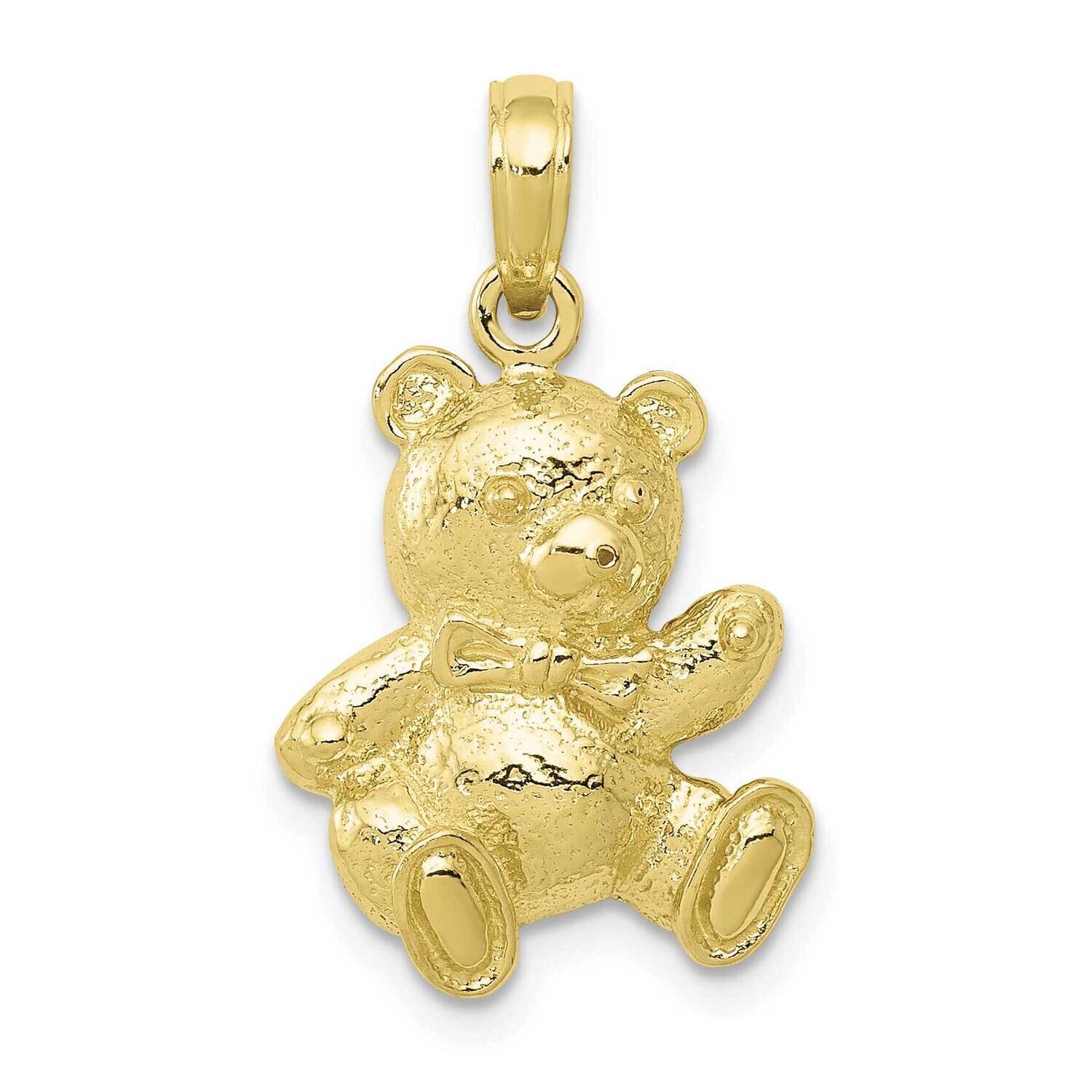 Teddy Bear Pendant 10k Gold 10C4002, MPN: 10C4002,