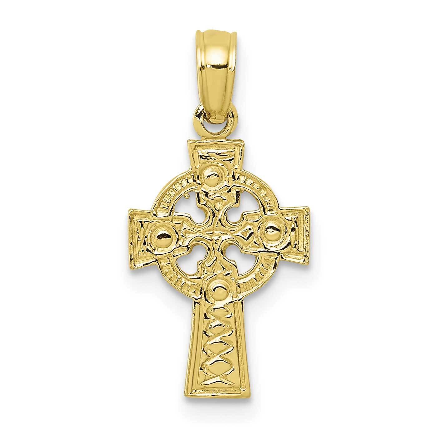 Celtic Cross with Eternity Circle Pendant 10k Gold 10C4249, MPN: 10C4249, 63721818767