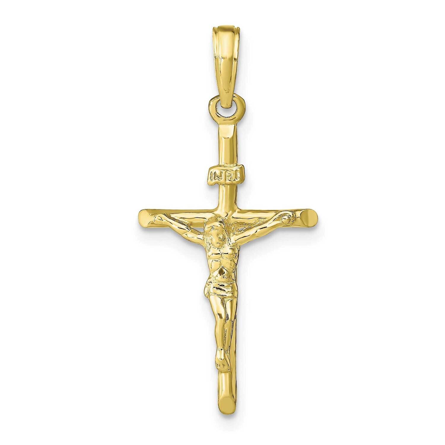 Stick Style Crucifix Pendant 10k Gold 10C4355