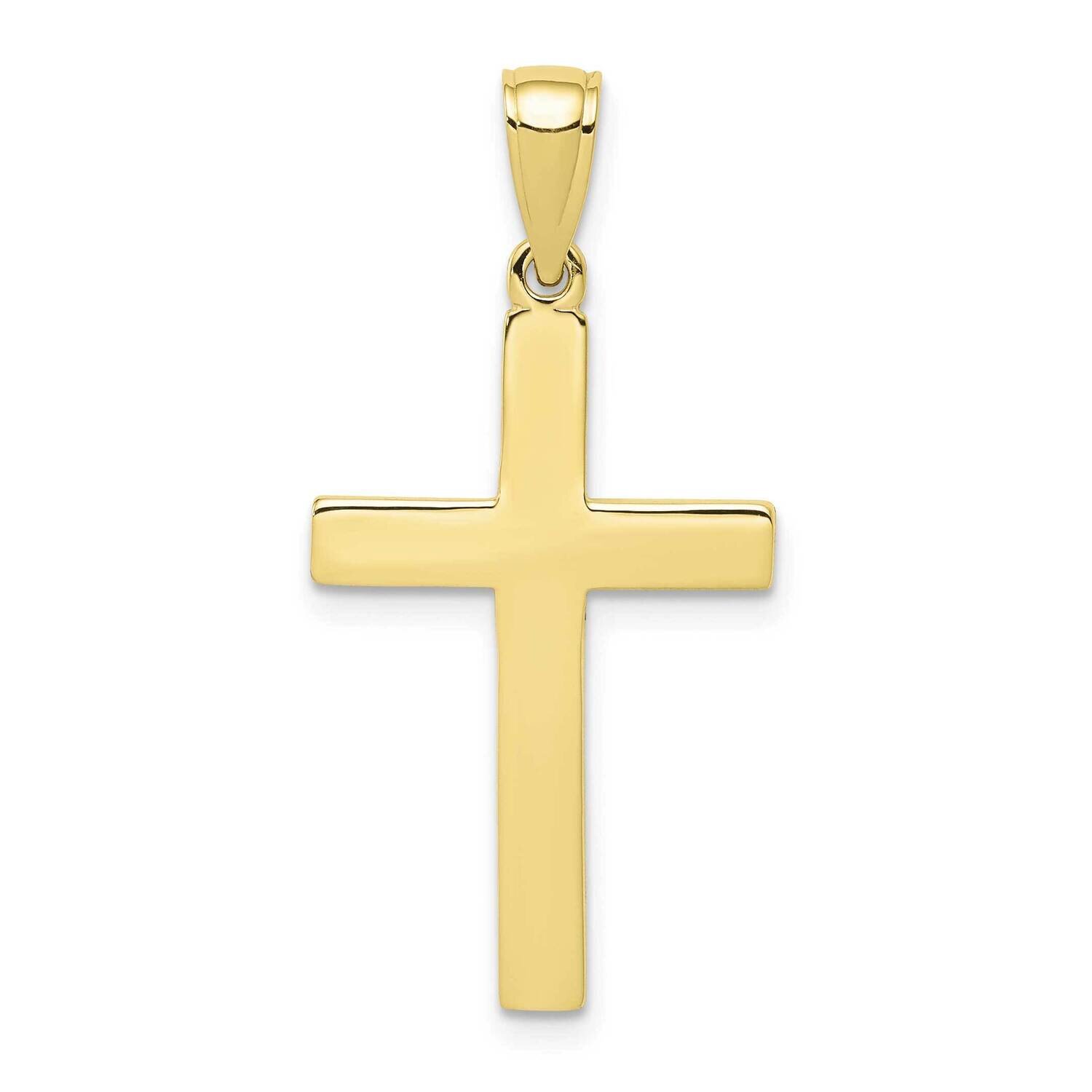 Cross Pendant 10k Gold Polished 10D3495, MPN: 10D3495,