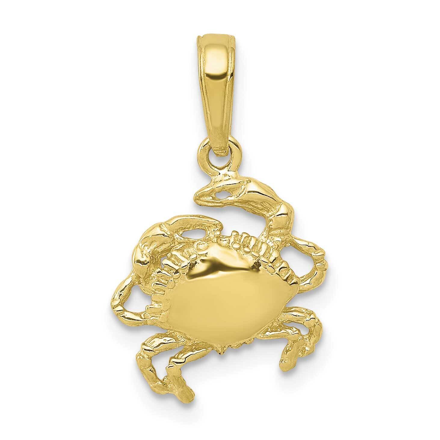 Crab Charm 10k Gold 10K2994, MPN: 10K2994, 637218141890