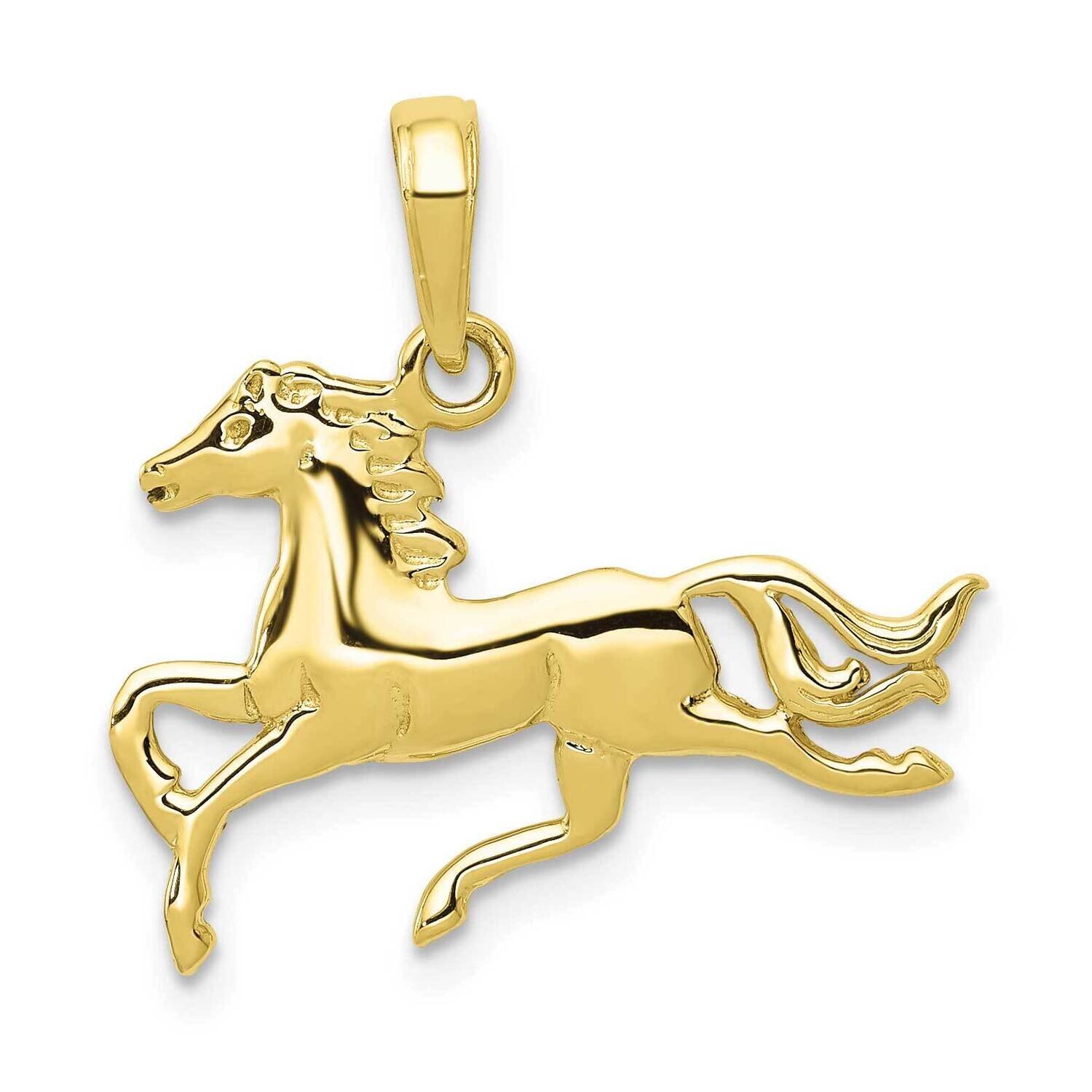 Horse Pendant 10k Gold 10K3338, MPN: 10K3338,