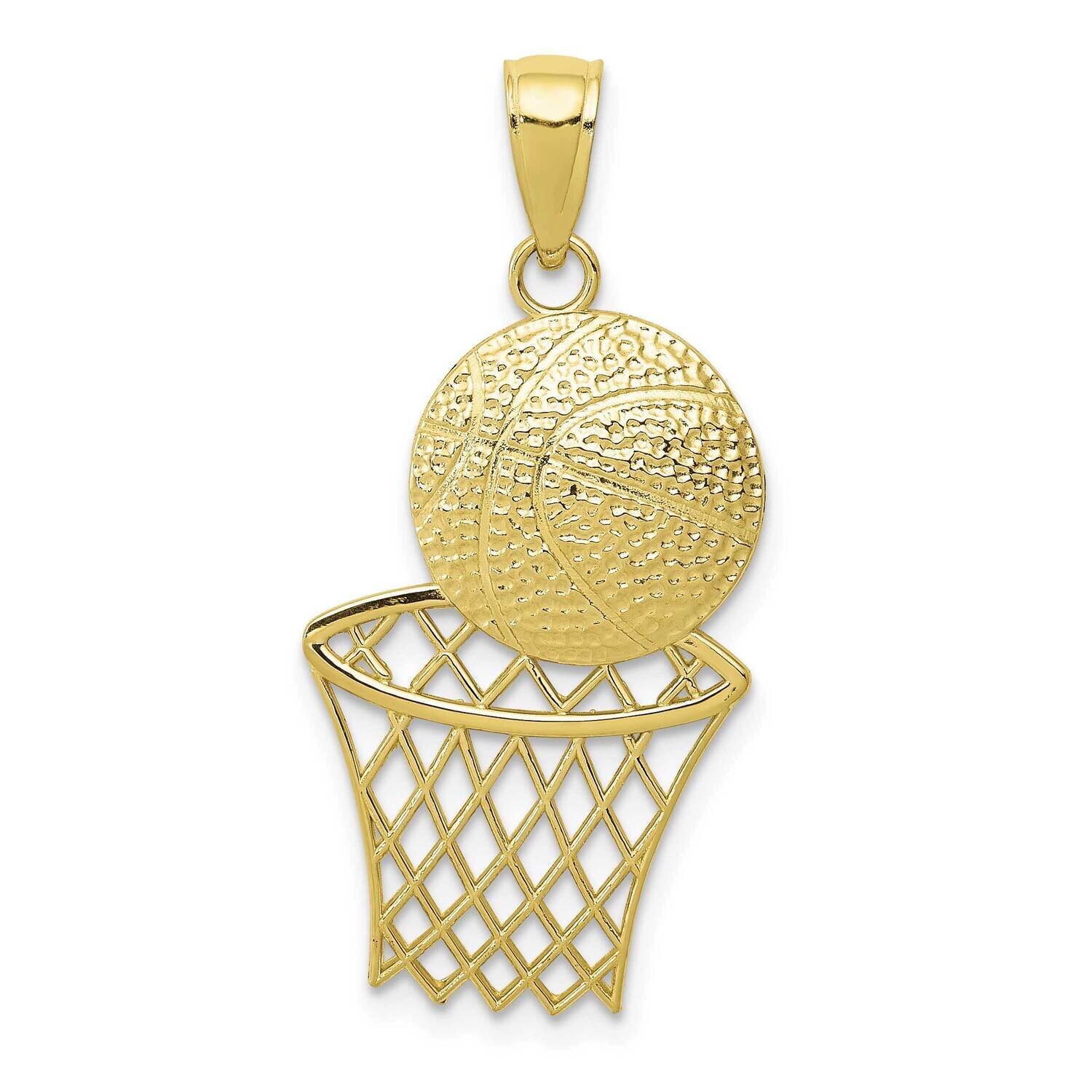 Basketball Net Pendant 10k Gold 10K4951, MPN: 10K4951, 63721818774