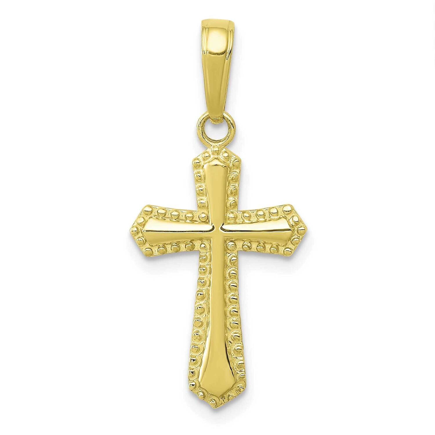 Cross Pendant 10k Gold 10K5046, MPN: 10K5046,