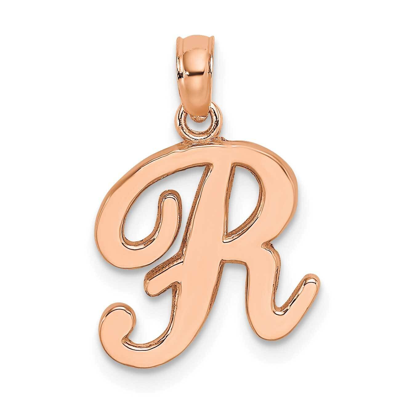 R Script Initial Charm 10k Gold Polished 10K6422R, MPN: 10K6422R,