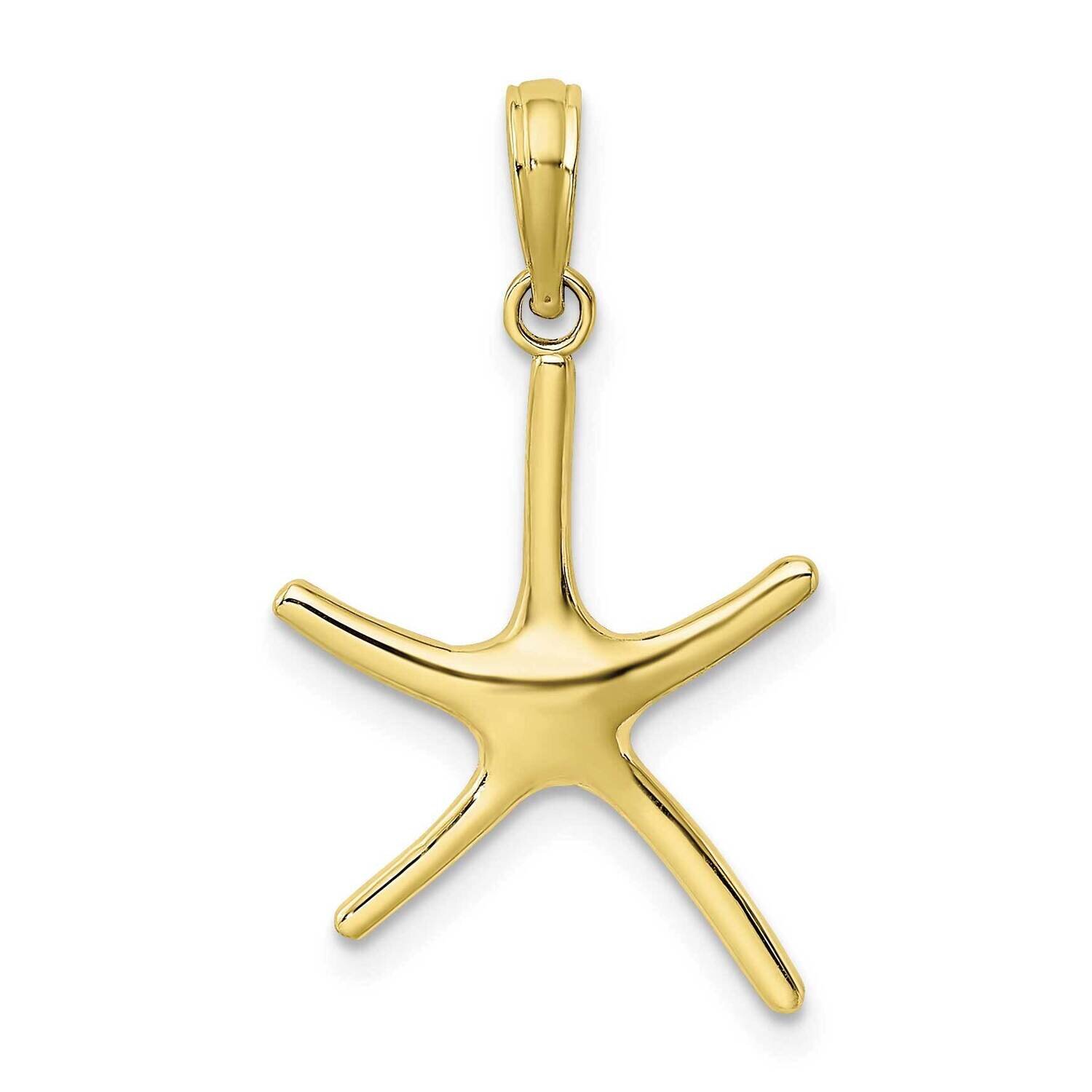 Dancing Starfish Charm 10k Gold 10K7671, MPN: 10K7671,