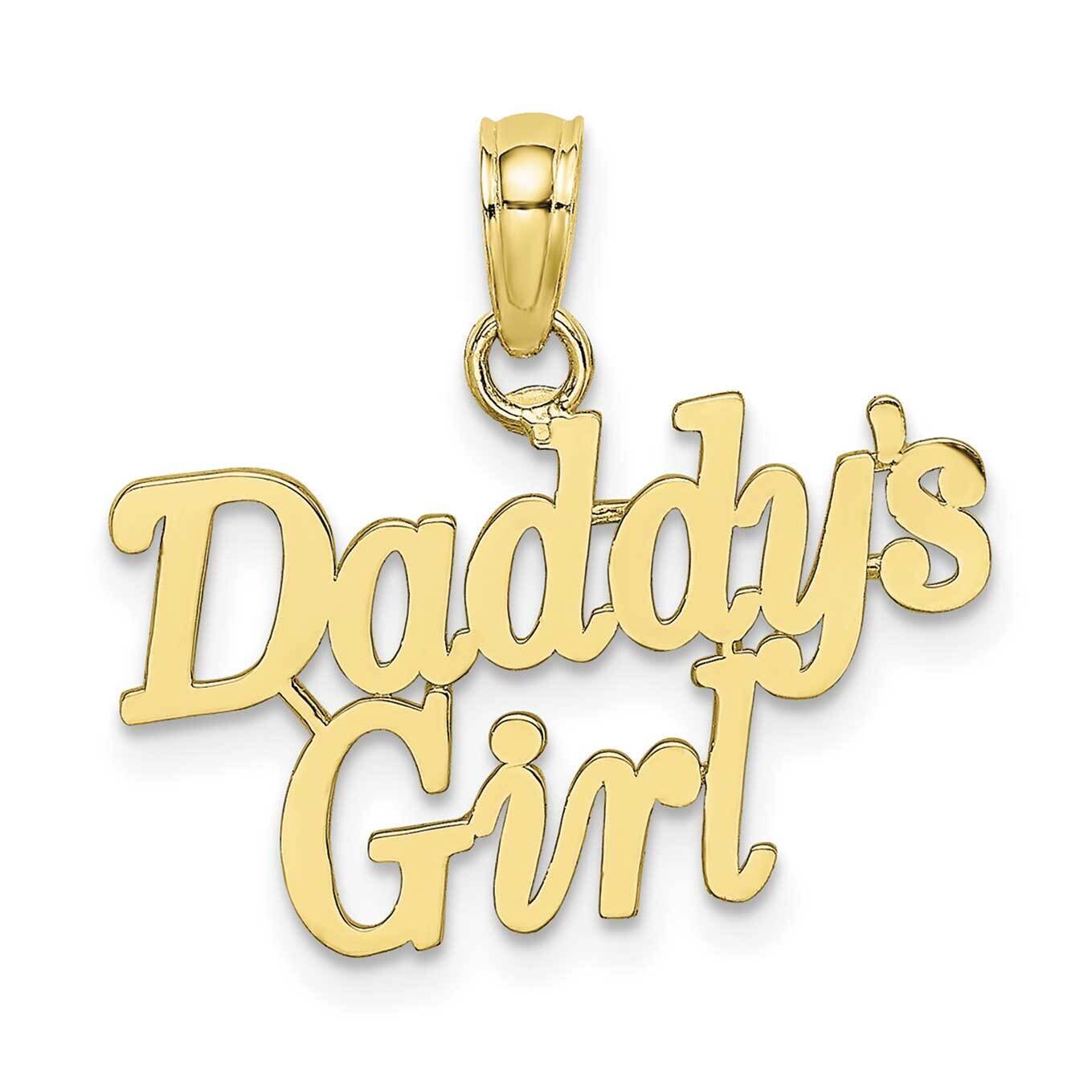 Daddy&#39;S Girl Charm 10k Gold 10K8841, MPN: 10K8841,