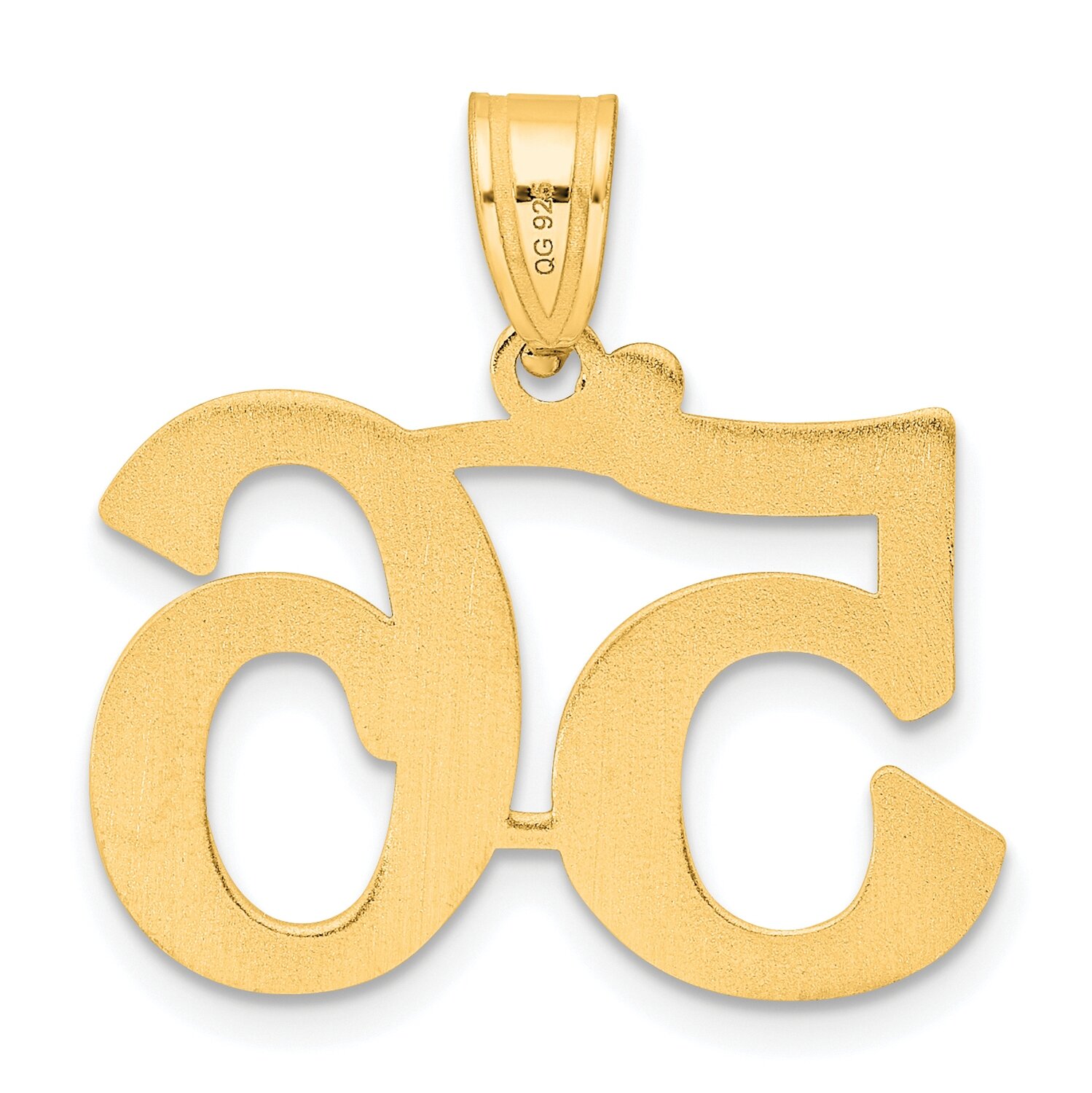 Number 56 Pendant 14k Gold Polished APN56, MPN: APN56, 196904079966