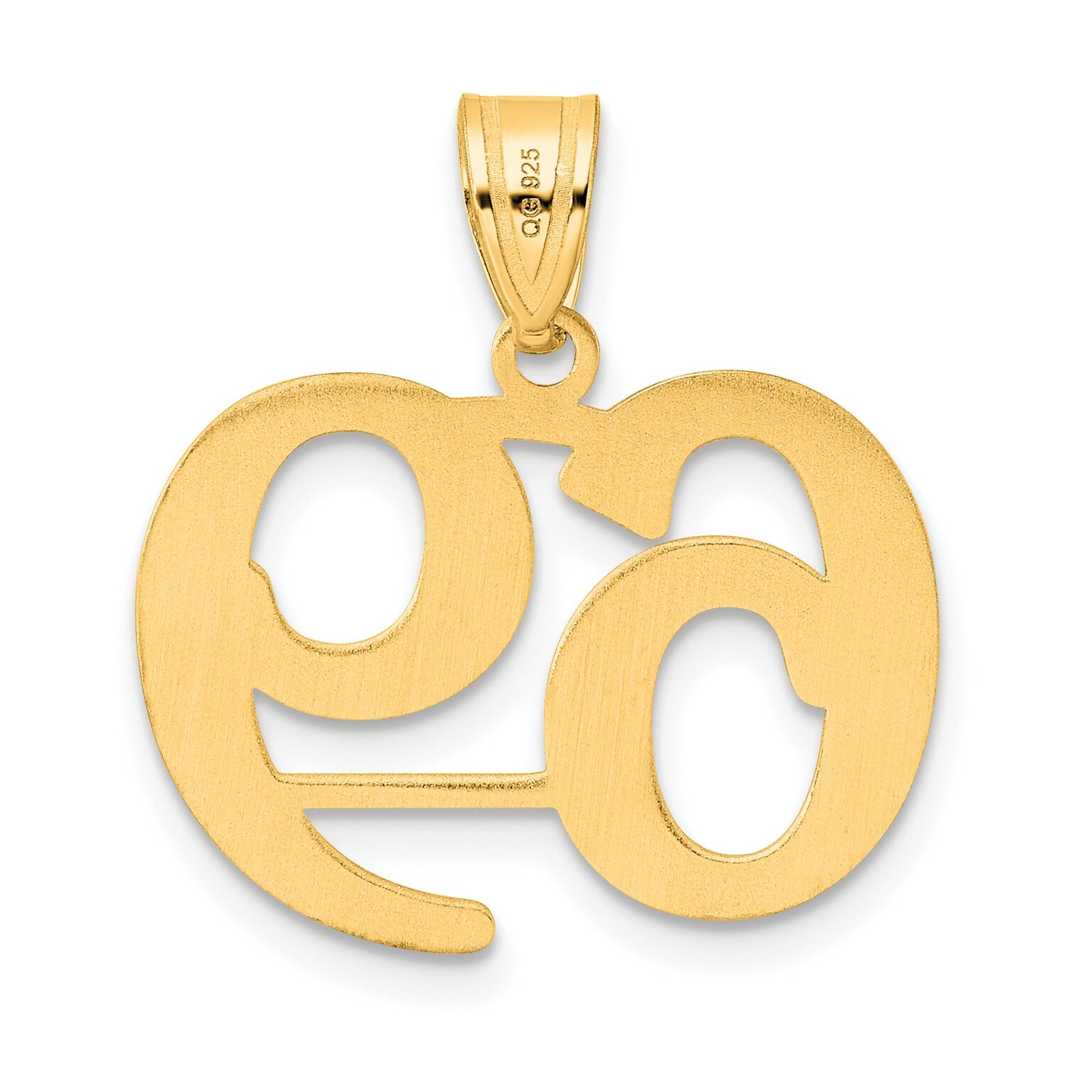 Number 69 Pendant 14k Gold Polished APN69, MPN: APN69, 196904079836