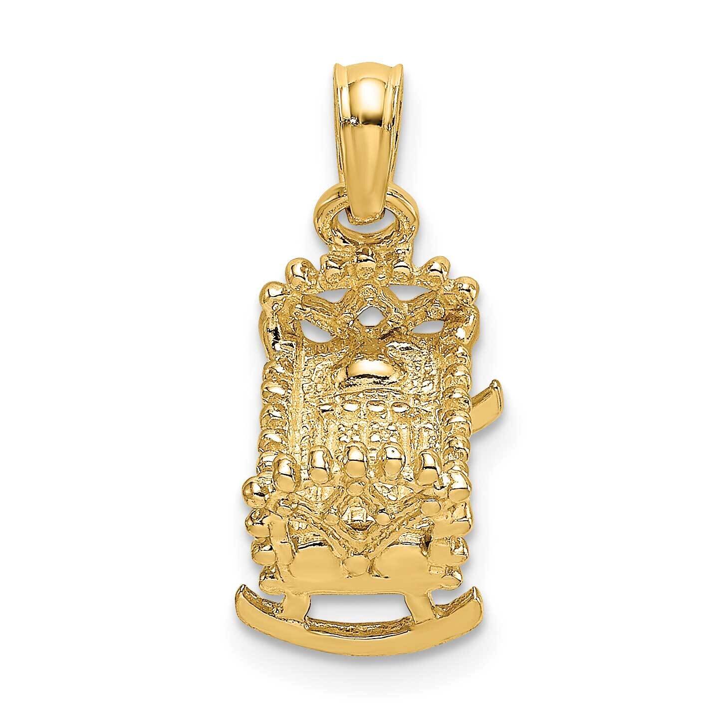 Baby Cradle Charm 14k Gold C2827, MPN: C2827, 637218086177