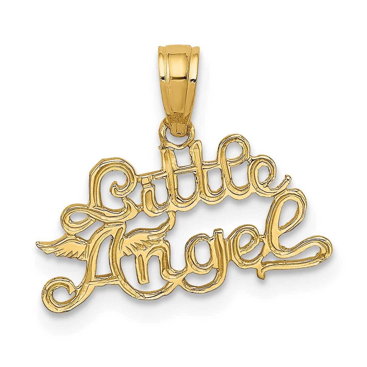 Little Angel Charm 14k Gold C3014