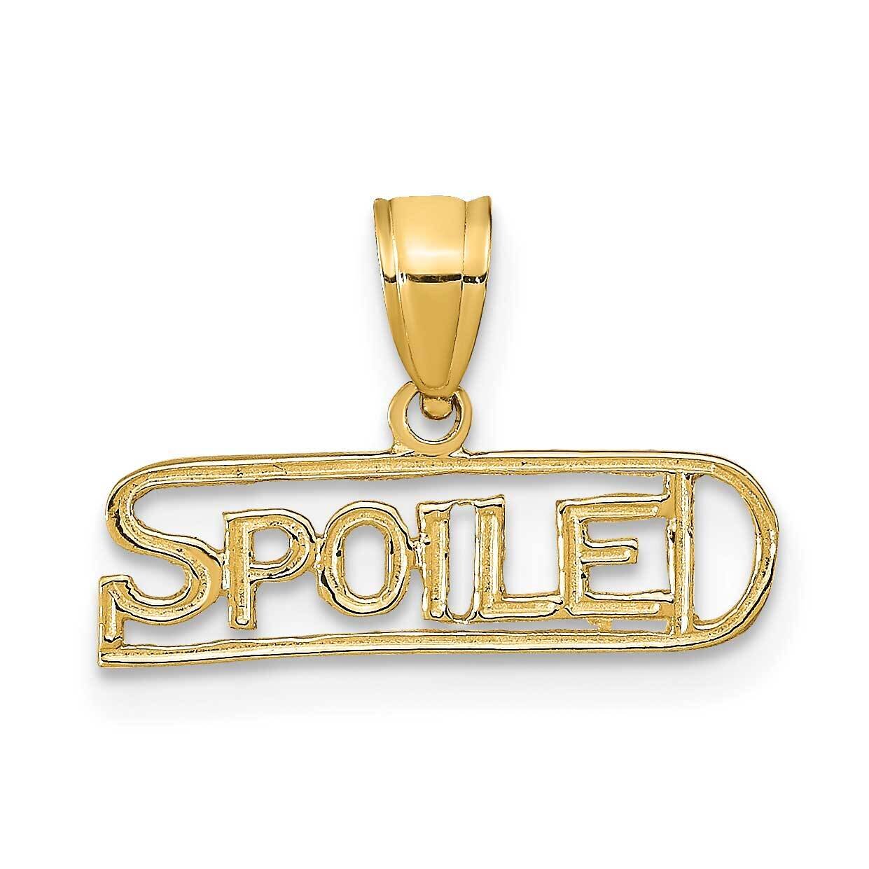 Spoiled Pendant 14k Gold K2603, MPN: K2603, 637218026623