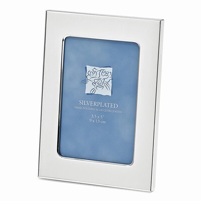 Silver-plated Classic 3.5 x 5 Inch Picture Frame GL910, MPN: GL910, 15227817102