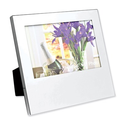 Nickel-plated Oversized 4 x 6 Inch Picture Frame GL9439, MPN: GL9439, 47105232233