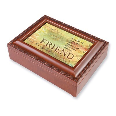 Friend 4x6 Picture Frame Music Box GM2477, MPN: GM2477, 633303092276