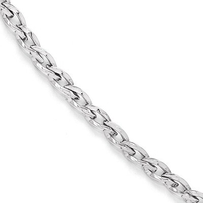 Leslie&#39;s Polished Link Bracelet 7.5 Inch - 10k White Gold HB-10LF513-7.5, MPN: 10LF513-7.5, 1911017…