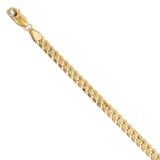 Leslie&#39;s 4.6mm Beveled Curb Bracelet 7 Inch - 14k Gold HB-1239-7, MPN: 1239-7, 886774996561