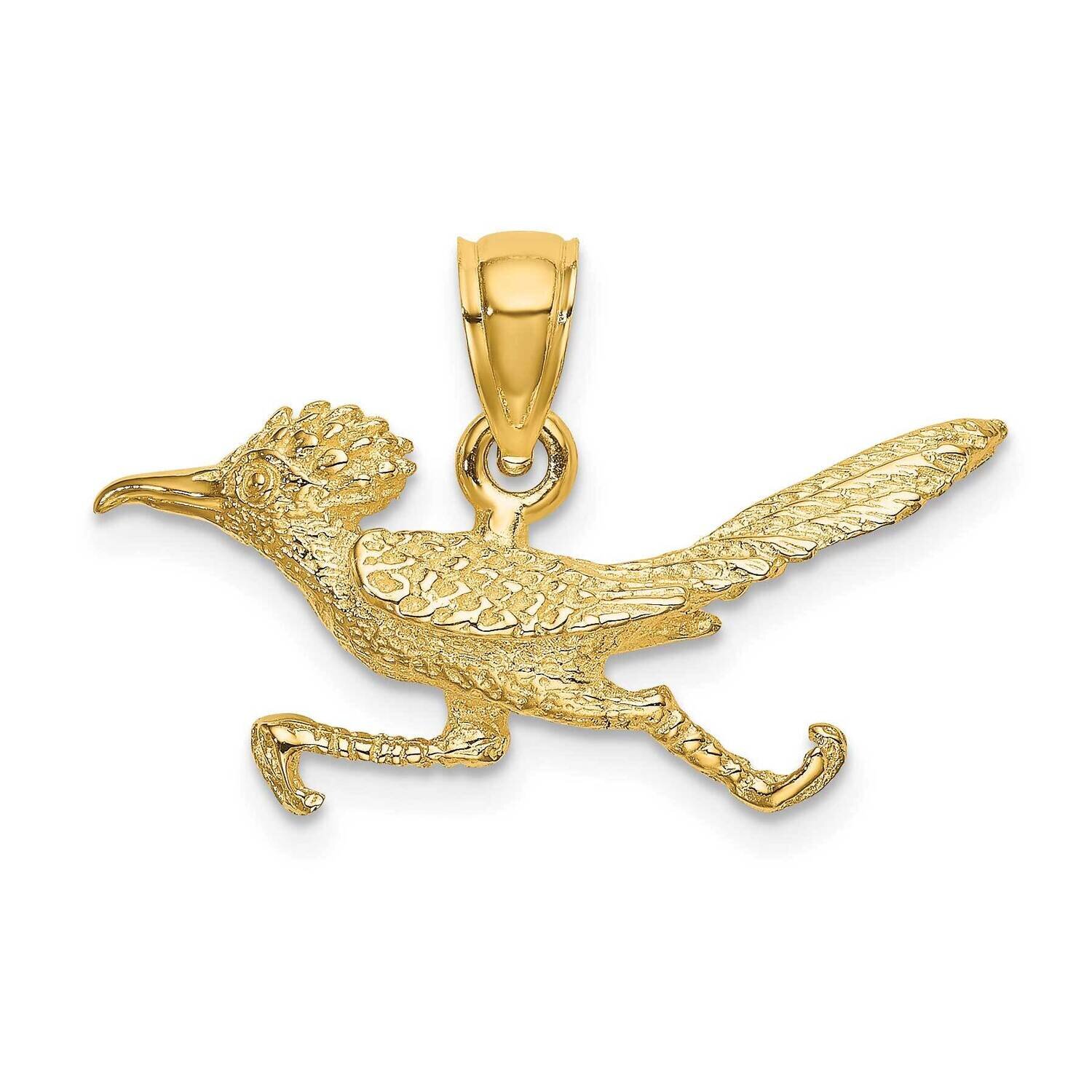Road Runner Charm 14k Gold 3-D K6588, MPN: K6588, 637218086184