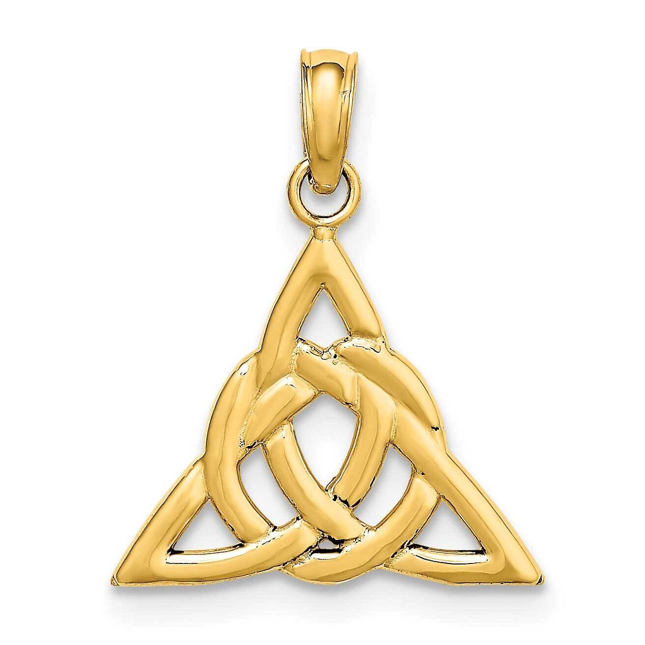 Sm Celtic Trinity Knot Charm 14k Gold K7224, MPN: K7224, 637218062096