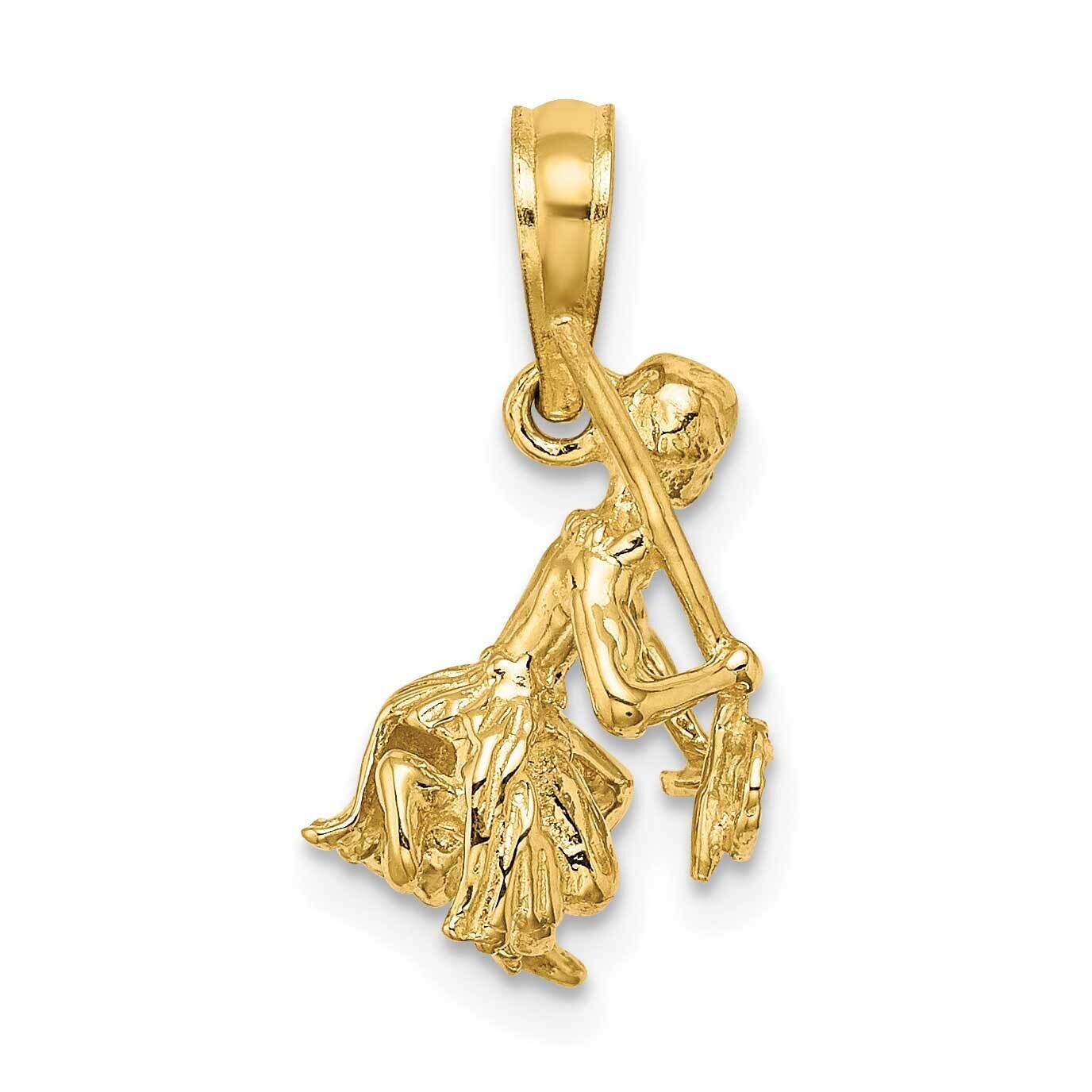 Island Warrior Dance Charm 14k Gold 3-D K7251, MPN: K7251, 637218069675