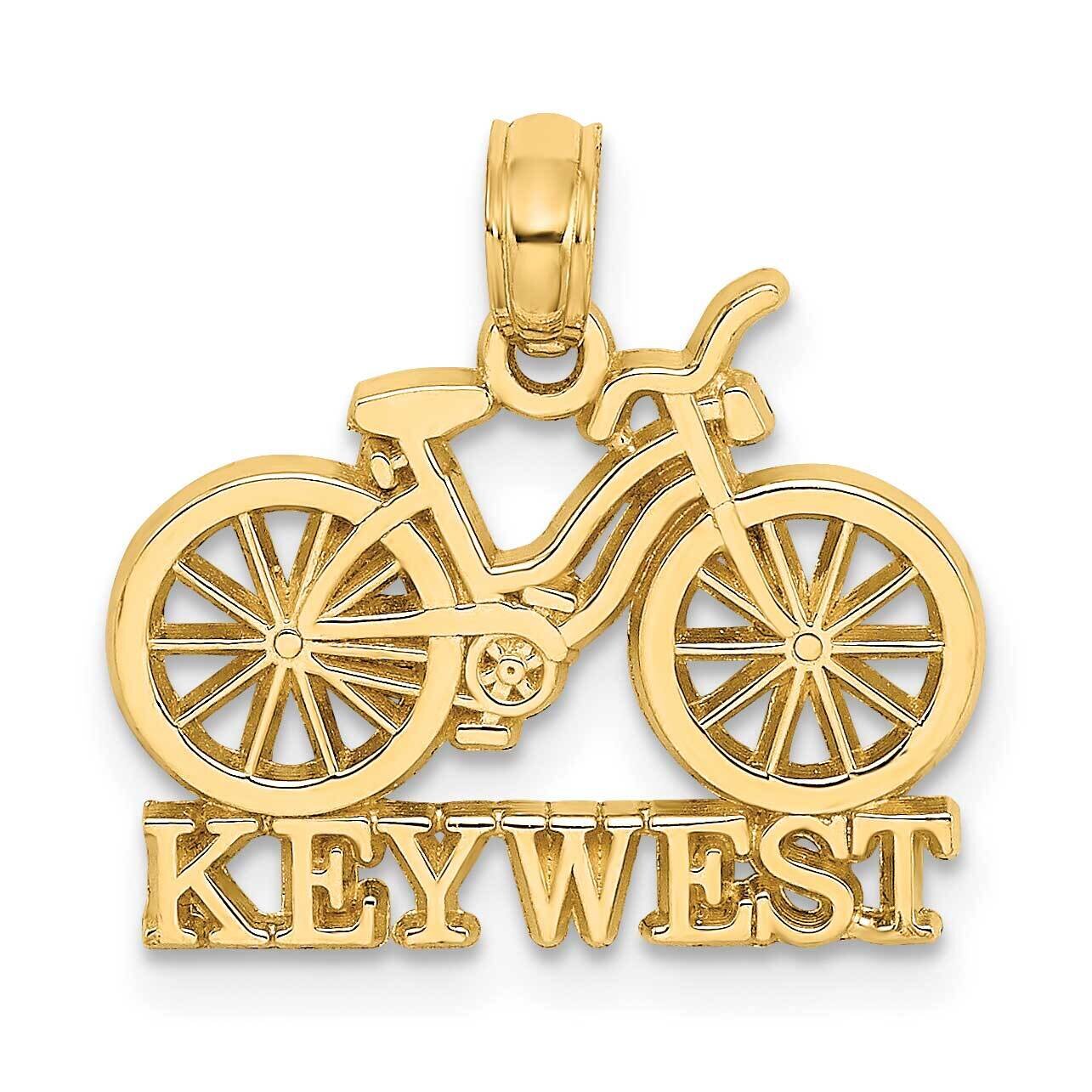 Key West Under Bicycle Charm 14k Gold K7610, MPN: K7610, 637218142835