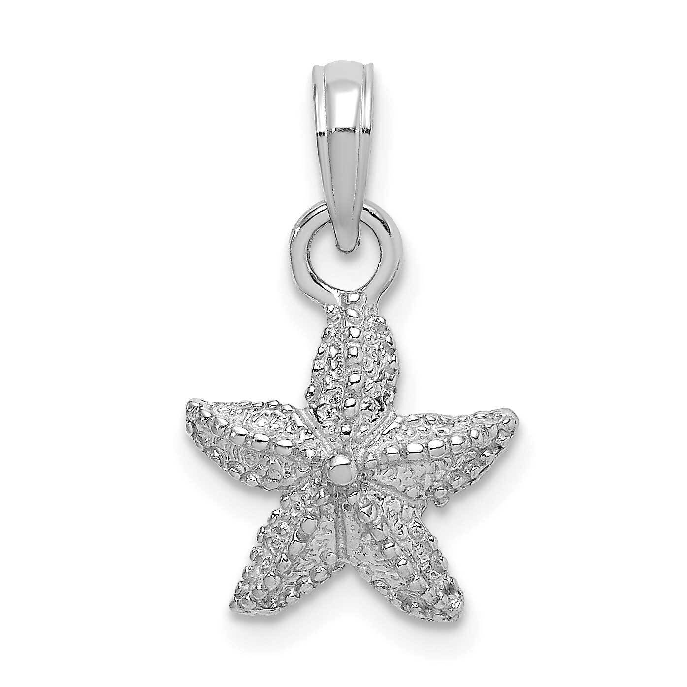 Starfish Charm 14k White Gold K7861W, MPN: K7861W,