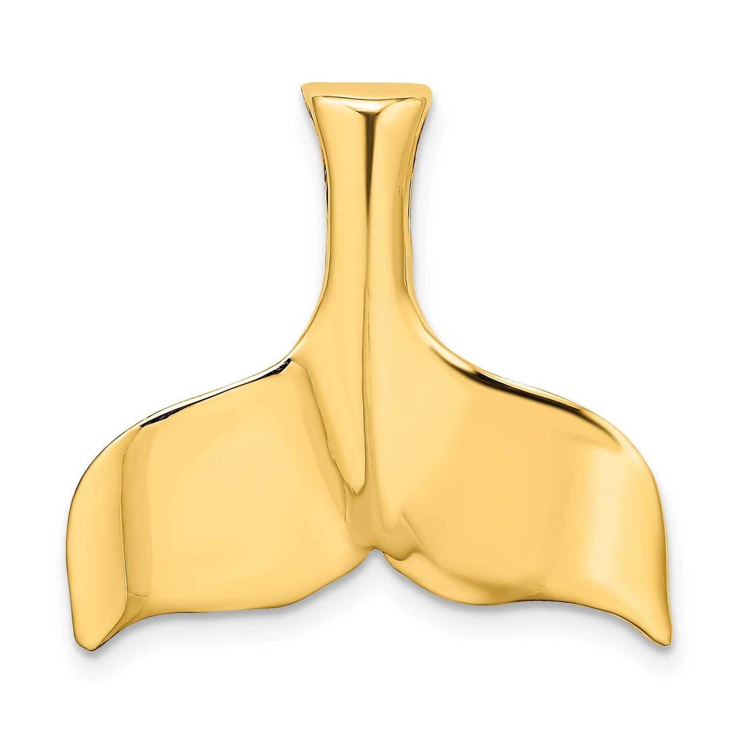 Whale Tail Charm 14k Gold 3-D Polished K7870, MPN: K7870, 637218043545