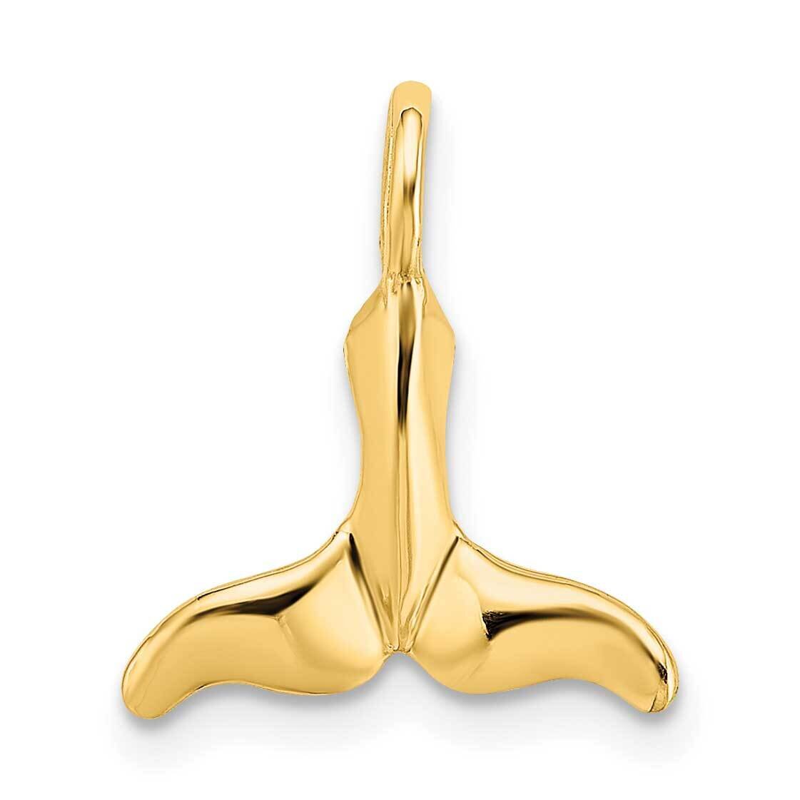 Mini Whale Tail Charm 14k Gold Polished K7952, MPN: K7952, 637218048182